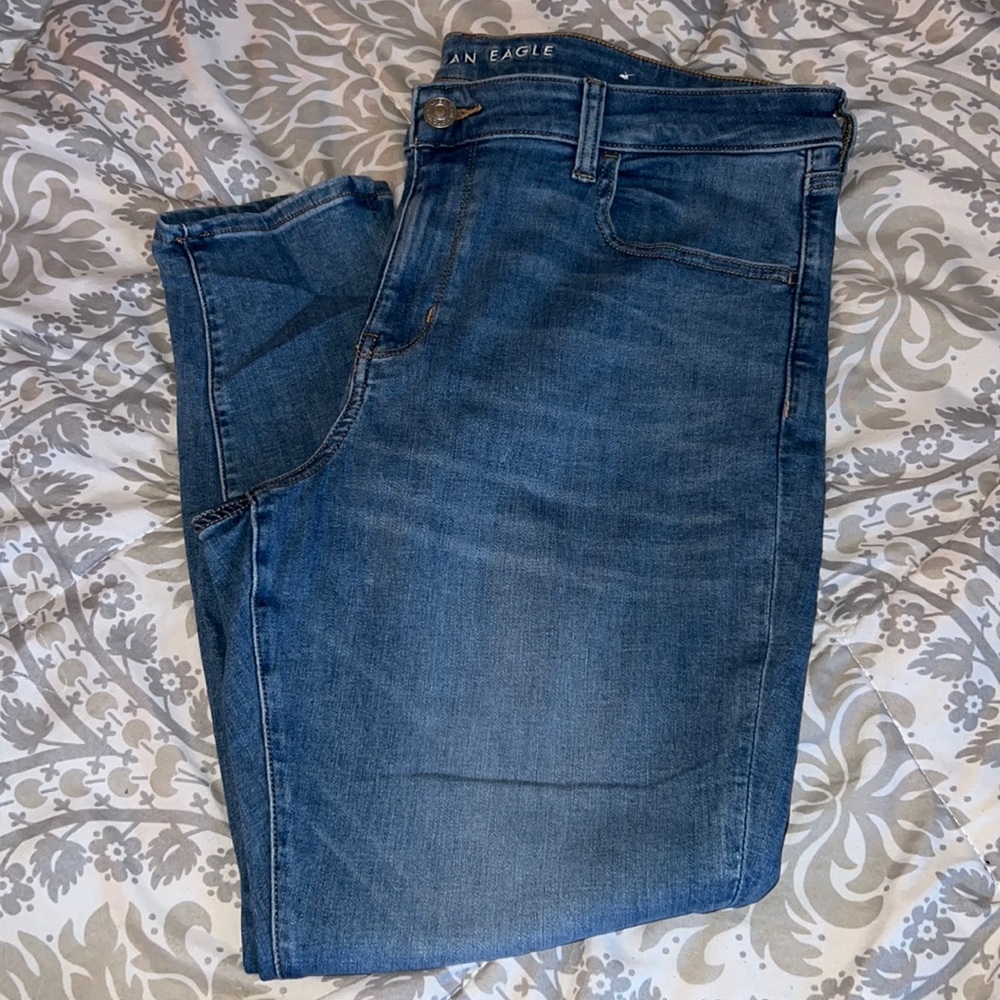 Light Wash High Rise Jeggings